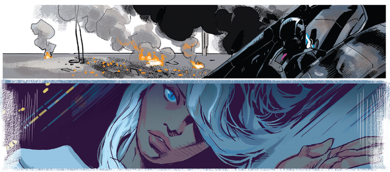 The mysterious white-haired woman clouds T’Challa’s thoughts once more.